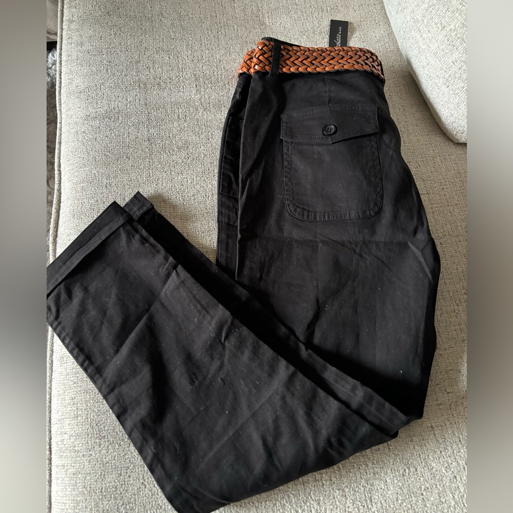 Agaci linen black pants